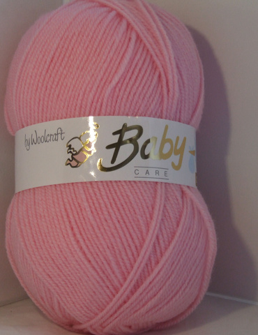 Baby Care DK Yarn 10 x 100g Balls Candy Pink - Click Image to Close